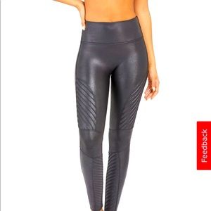 Faux Leather Moto Leggings